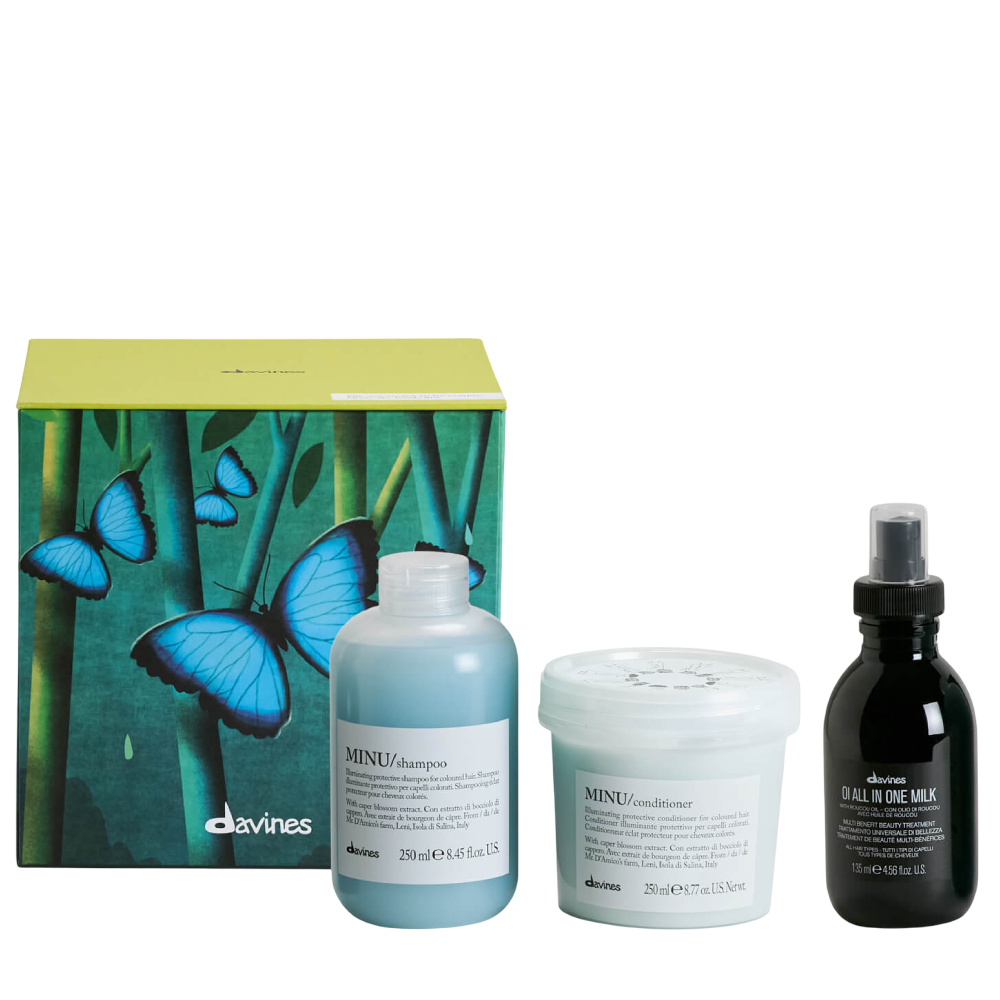 DAVINES Minu Box - Подарунковий набір для фарбованого волосся DAVINES Minu Box - Подарунковий набір для фарбованого волосся